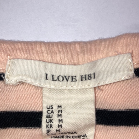 Forever 21 (I Love H81) Collared Striped Dress Medium - Picture 2 of 11